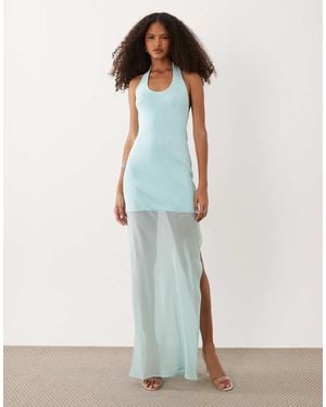SNDY'S Vestito Lungo - Blu