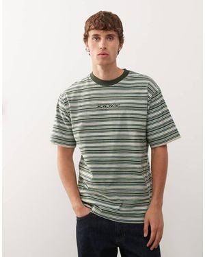 Vans Cameron Stripe Knit Tshirt - Green