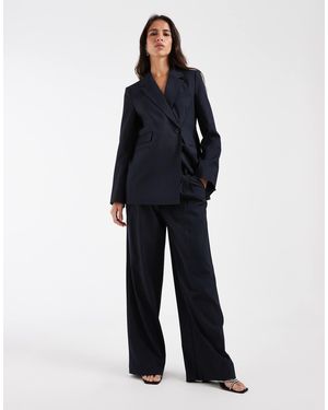 Aware Kombiteil mit falten vorne, schmal geschnittener weiter hose - Blau