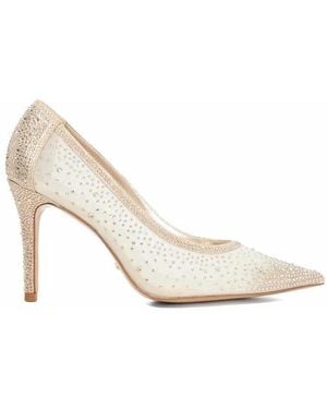 Dune Wide Fit Brightest Court Shoes - White