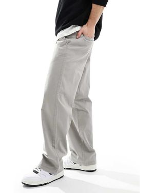 ADPT Chino Met Wijde Pasvorm - Wit