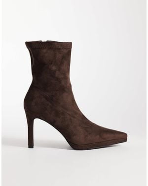 SIMMI Simmi london grech sockenstiefel mit absatz - Braun
