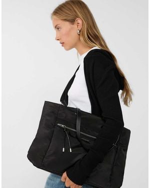 Stradivarius Borsa Shopping Nera - Nero