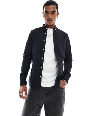 New Look – langärmliges muskelshirt - Blau