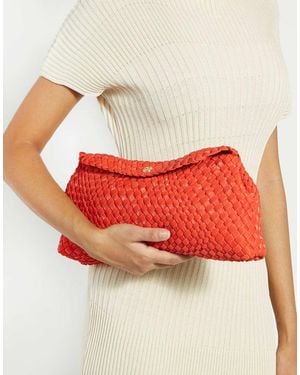 Dune Encourage Clutch Bag - Red