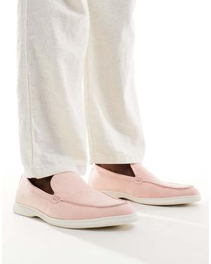 Truffle Collection Casual Suède Loafers - Naturel