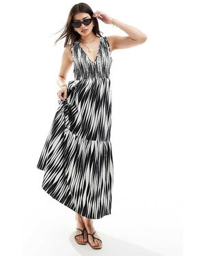 ASOS Prendisole Midi A Balze - Bianco