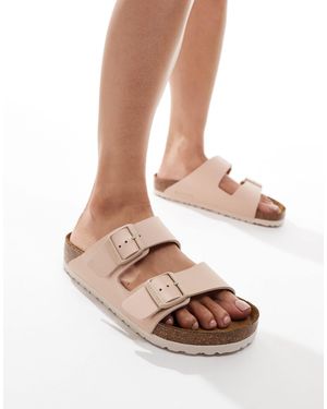Birkenstock – arizona – birko-flor-sandalen - Weiß