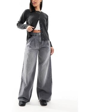 Don't Think Twice Dtt – jordan – bundfalten-jeans - Grau