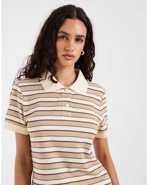 & Other Stories Button Down Collar T-shirt - Brown