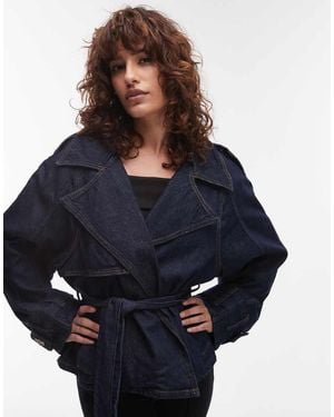 Mango Trench - Blu