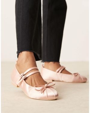Raid Idol Mary Jane Ballet Flats - Black