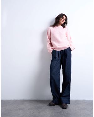 TOPSHOP Pull ras - Rose