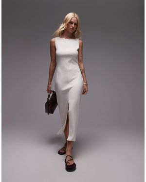 Mango – midaxi-kleid - Grau