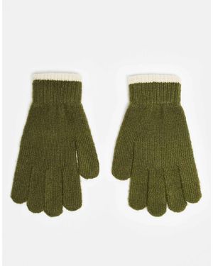 ASOS – strickhandschuhe - Grün