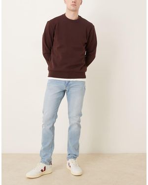 Mango Jan Cotton Rich Straight Jean - Natural