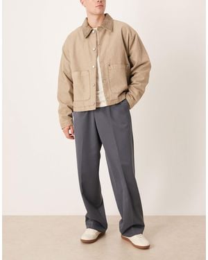 ASOS – elegante jogginghose - Natur