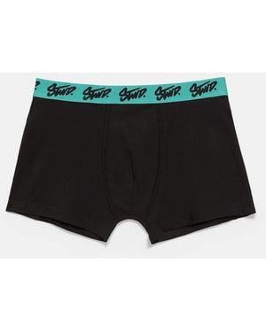Pull&Bear Confezione Da 3 Boxer - Nero