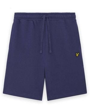 Lyle & Scott Mid Bottoms Sweat Short - Blue