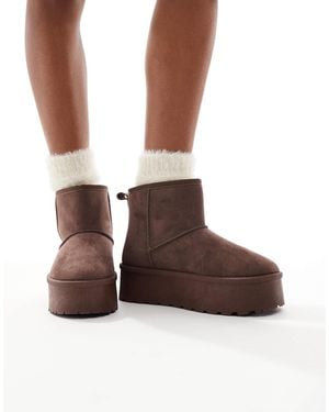SEQWL – stiefel - Braun
