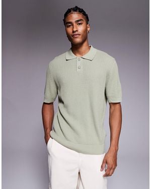 BOSS Akoppo Polo - Gray