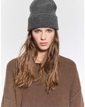 Pull&Bear – strickmütze - Braun
