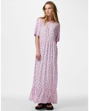 Pieces Maxi Dress - Purple