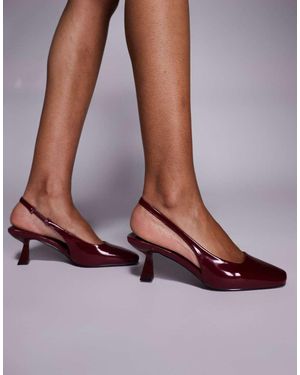 SIMMI Simmi London Dorothy Slingback Heeled Shoes - Purple