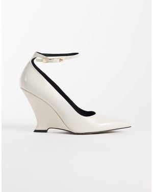 ASOS Palazzopumps Met Sleehak - Wit