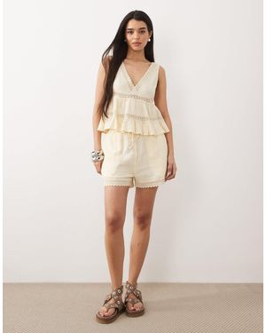 Iisla & Bird Short virevoltant - beige - Neutre