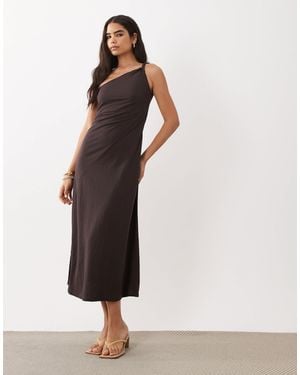 long dress peach color Vanessa Long Maxi Dress main image 1