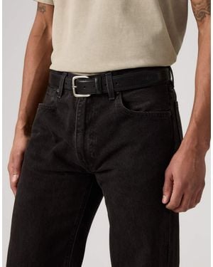 Levi's Finn Cintura Con Bordo A Piuma Nera - Nero