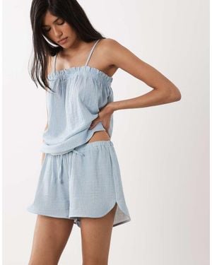 ASOS Pull On Shorts - Blue