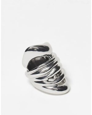 Weekday Wraparound Ring - White