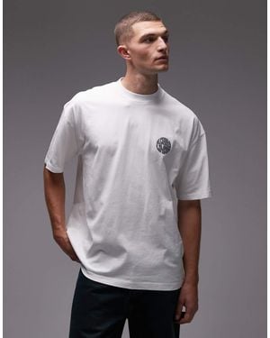 AllSaints Waved T-shirt - Grey