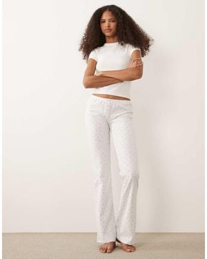 Cotton On Sleep Recovery Roll Waist Trouser - Natural