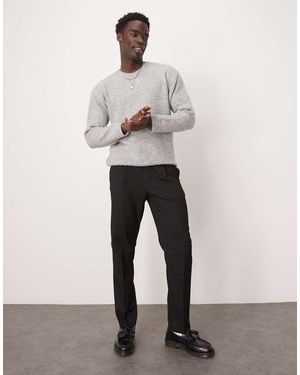 SELECTED Relaxed Tapered Fit Waistband Trouser - White