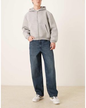 ASOS Loose Straight Jeans - Blue