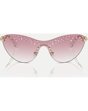 Swarovski Sk7023 - lunettes - Rose