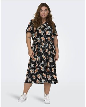 ONLY Vestido Camisero De - Negro