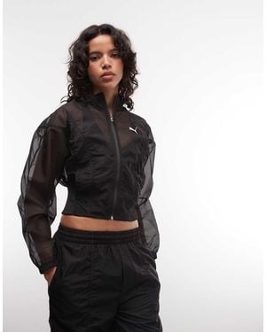 PUMA Dare To Oversized Woven Jacket - Black