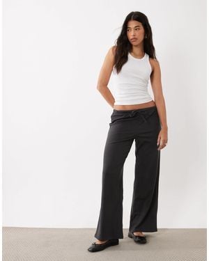 ASOS Relaxed Supersoft Joggers - White