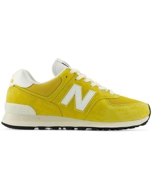 New Balance 574 Trainers - Yellow