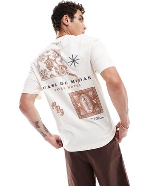 River Island – t-shirt - Weiß