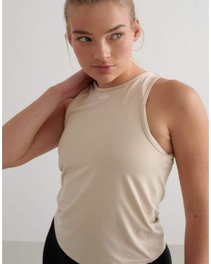 Aim'n Café Au Lait Soft Basic Singlet - Natural