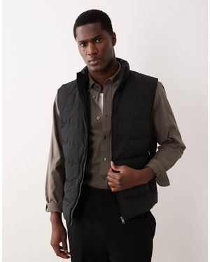Mango Padded Gilet - Black