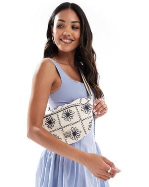 Levi's Devon Embroided Crossbody Bag - White