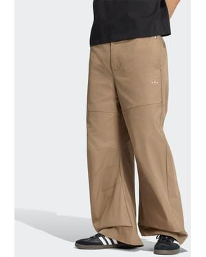adidas Originals Premium Essentials Wide Trousers - Natural