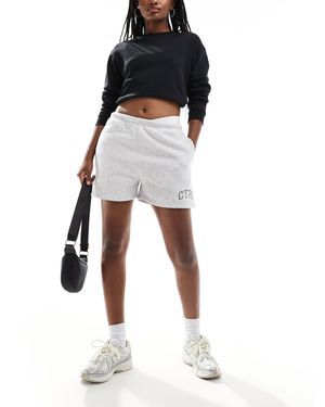 The Couture Club Ctre Varsity Shorts - Black