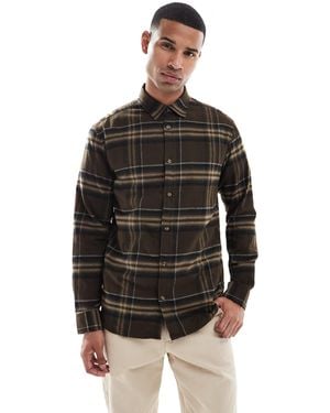 Jack & Jones Check Shirt - Black